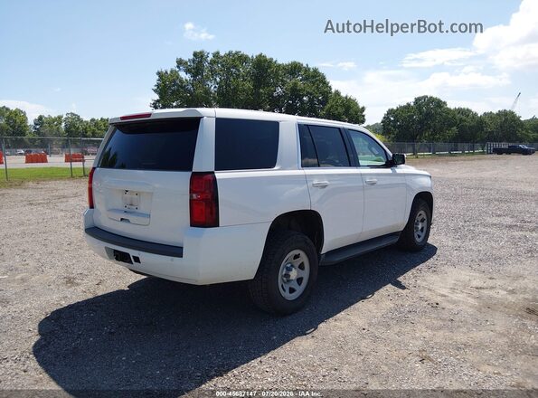 1GNSKFECXHR317680 2017 CHEVROLET TAHOE Белый Задняя правая четверть