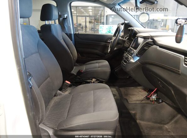 1GNSKFECXJR162523 2018 CHEVROLET TAHOE White Widok wnętrza z przodu