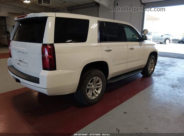 1GNSKFECXJR162523 2018 CHEVROLET TAHOE White Tył prawy