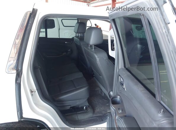 1GNSKFECXJR323873 2018 CHEVROLET TAHOE Белый Вид наклейки с VIN-кодом