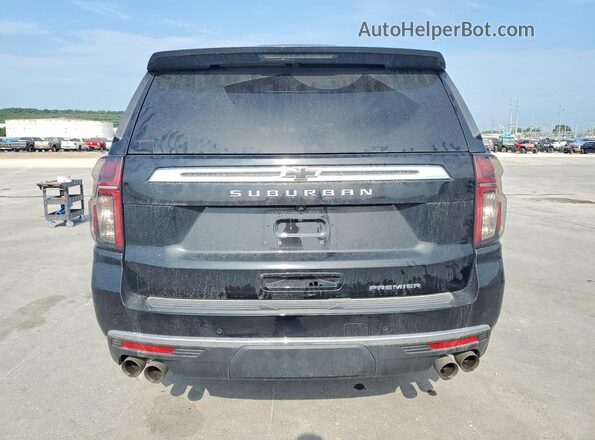 1GNSKFKD1PR515639 2023 CHEVROLET SUBURBAN Black Հետևի տեսք
