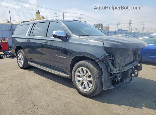 1GNSKFKD3PR395603 2023 CHEVROLET SUBURBAN Black Przód prawy