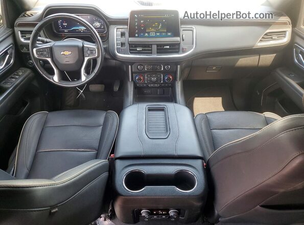 1GNSKFKD3PR395603 2023 CHEVROLET SUBURBAN Black Widok deski rozdzielczej