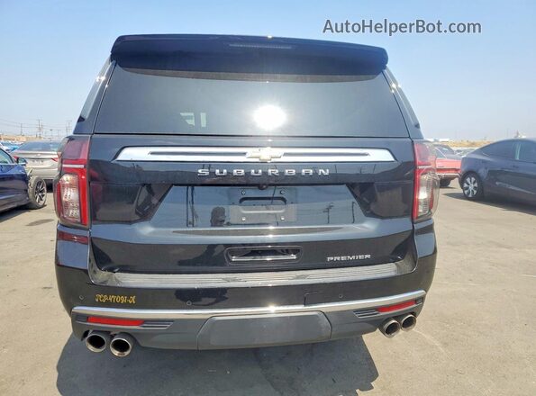 1GNSKFKD3PR395603 2023 CHEVROLET SUBURBAN Black Widok z tyłu
