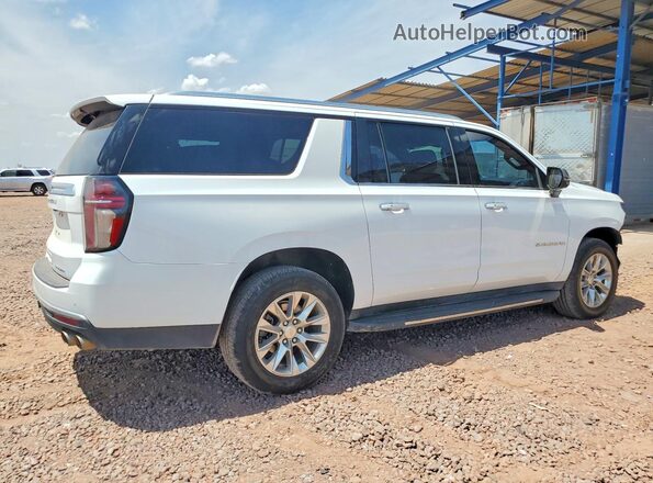 1GNSKFKDXMR140183 2021 CHEVROLET SUBURBAN White Trasero derecho