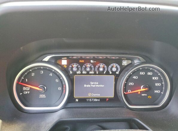 1GNSKFKDXMR140183 2021 CHEVROLET SUBURBAN White Vista del cuadro de instrumentos