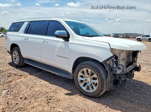 1GNSKFKDXMR140183 2021 CHEVROLET SUBURBAN White Delantero derecho