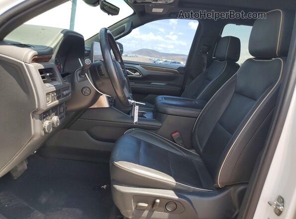 1GNSKFKDXMR140183 2021 CHEVROLET SUBURBAN White Vista interior delantera