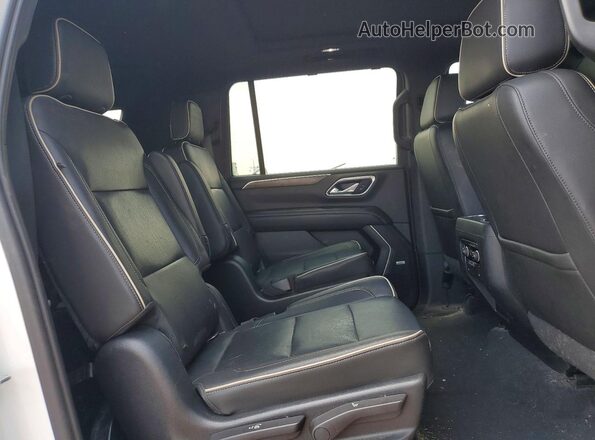 1GNSKFKDXMR140183 2021 CHEVROLET SUBURBAN White Vista de los asientos traseros