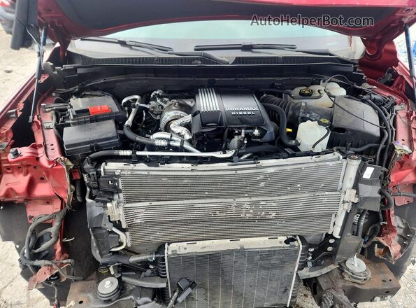 1GNSKFKT0PR487341 2023 CHEVROLET SUBURBAN Бордовый Вид задней части салона