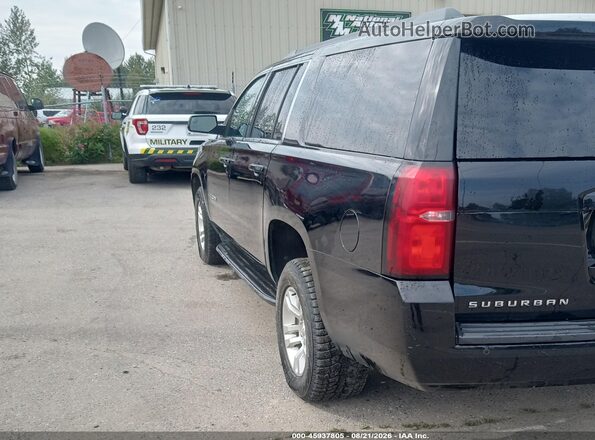 1GNSKGEC0HR319363 2017 CHEVROLET SUBURBAN Черный Задняя левая четверть