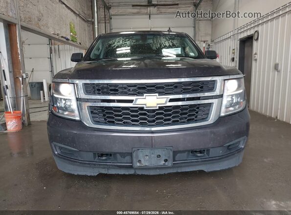 1GNSKGEC1JR355553 2018 CHEVROLET SUBURBAN Gray წინა ხედი