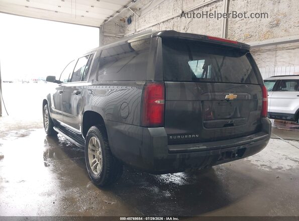 1GNSKGEC1JR355553 2018 CHEVROLET SUBURBAN Gray უკანა მარცხენა