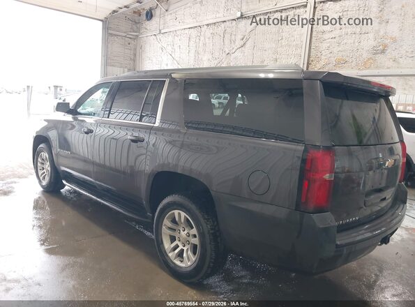 1GNSKGEC1JR355553 2018 CHEVROLET SUBURBAN Gray სალონის 360-გრადუსიანი ხედი