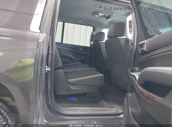1GNSKGEC1JR355553 2018 CHEVROLET SUBURBAN Gray VIN კოდის სტიკერის ხედი