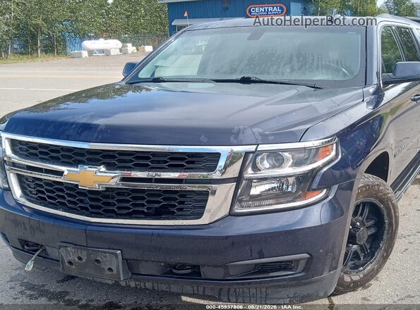 1GNSKGEC4HR336165 2017 CHEVROLET SUBURBAN Dark Blue Передняя левая четверть