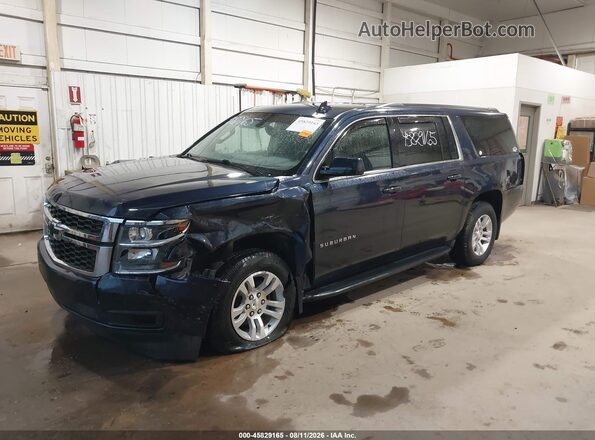 1GNSKGEC6JR107976 2018 CHEVROLET SUBURBAN Dark Blue Vista tres cuartos delantera izquierda