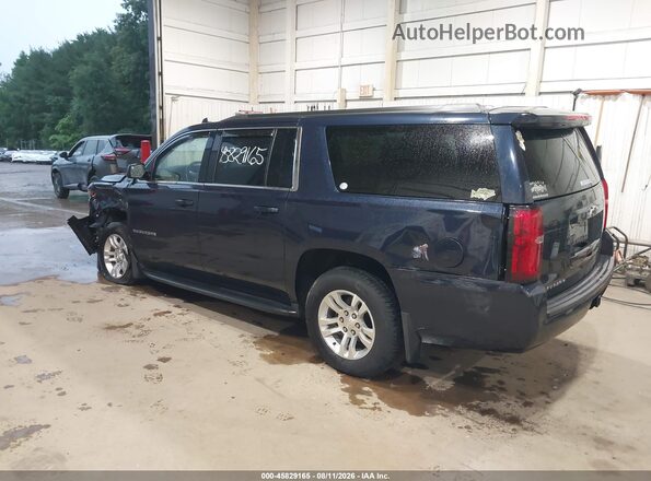 1GNSKGEC6JR107976 2018 CHEVROLET SUBURBAN Dark Blue Trasero izquierdo