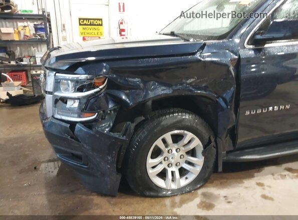 1GNSKGEC6JR107976 2018 CHEVROLET SUBURBAN Dark Blue Vista frontal