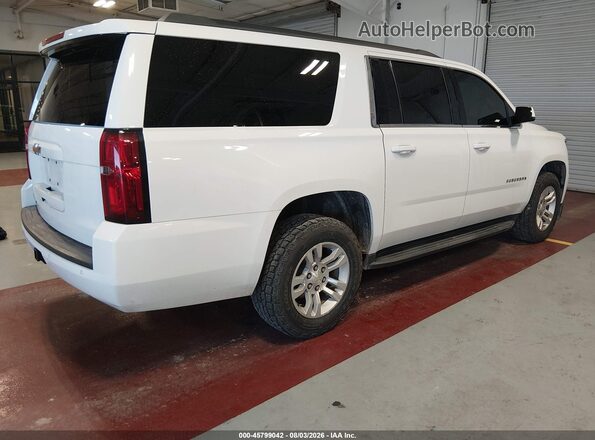 1GNSKGEC7HR309820 2017 CHEVROLET SUBURBAN White Задня права чверть