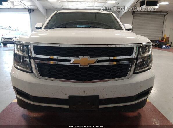 1GNSKGEC7HR309820 2017 CHEVROLET SUBURBAN White Вид щитка приладів