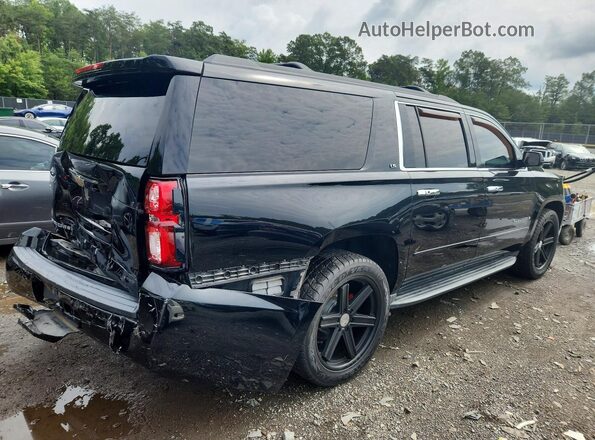 1GNSKGKC7GR369485 2016 CHEVROLET SUBURBAN Black Tył prawy