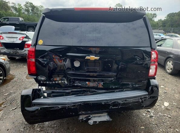 1GNSKGKC7GR369485 2016 CHEVROLET SUBURBAN Black Widok z tyłu