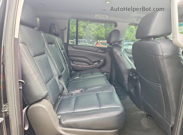1GNSKGKC7GR369485 2016 CHEVROLET SUBURBAN Black Widok wnętrza z tyłu