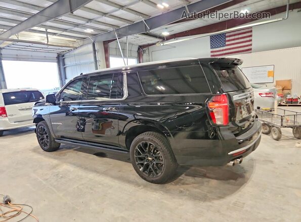 1GNSKGKL1PR128666 2023 CHEVROLET SUBURBAN Black Tył lewy