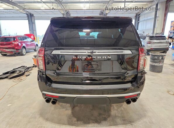 1GNSKGKL1PR128666 2023 CHEVROLET SUBURBAN Black Widok z tyłu