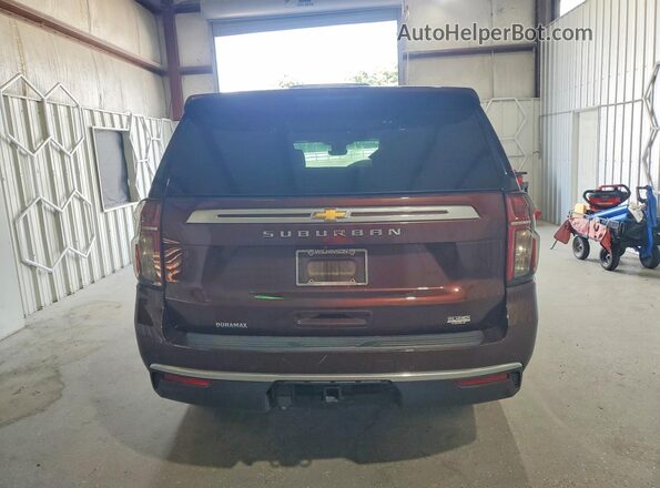 1GNSKGKT2PR316922 2023 CHEVROLET SUBURBAN Brown Vista trasera
