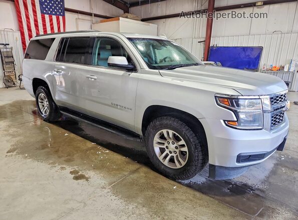 1GNSKHKC0LR240889 2020 CHEVROLET SUBURBAN Серебряный Передняя правая четверть