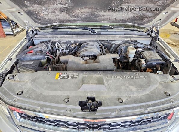 1GNSKHKC0LR240889 2020 CHEVROLET SUBURBAN Серебряный Вид подкапотного пространства