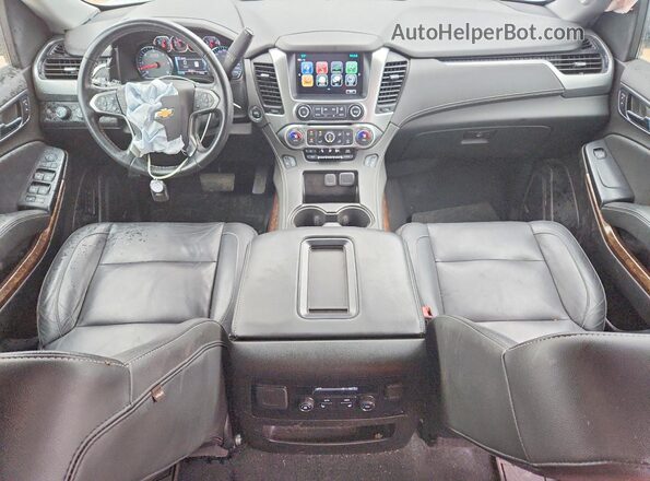 1GNSKHKC0LR284021 2020 CHEVROLET SUBURBAN Серебряный Вид панели приборов