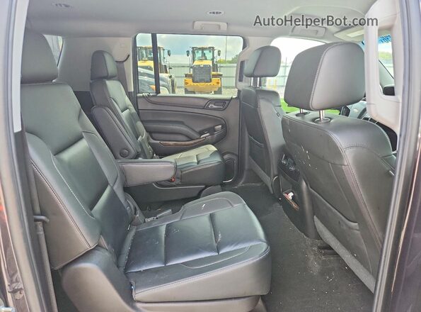 1GNSKHKC1JR271324 2018 CHEVROLET SUBURBAN Gray Rear interior view