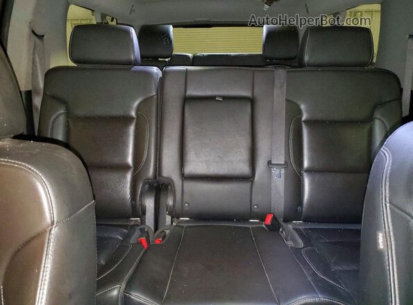 1GNSKHKC1LR232364 2020 CHEVROLET SUBURBAN Black უკანა სავარძლების ხედი