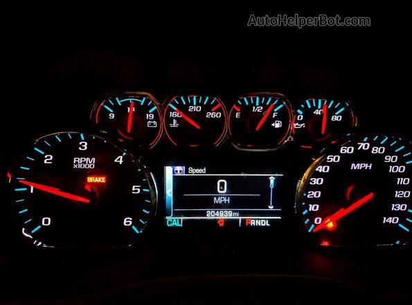 1GNSKHKC1LR232364 2020 CHEVROLET SUBURBAN Black ხელსაწყოთა პანელის ხედი