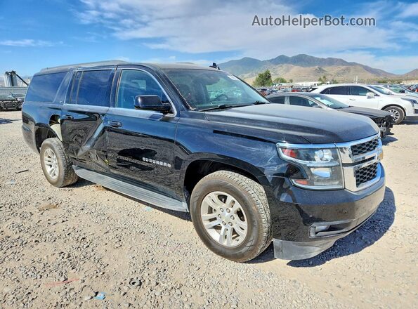 1GNSKHKC2GR222044 2016 CHEVROLET SUBURBAN Черный Передняя правая четверть