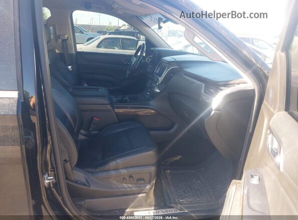 1GNSKHKC2JR242558 2018 CHEVROLET SUBURBAN Black Vista interior delantera