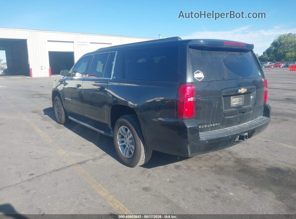 1GNSKHKC2JR242558 2018 CHEVROLET SUBURBAN Black Trasero izquierdo
