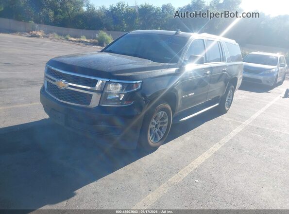 1GNSKHKC2JR242558 2018 CHEVROLET SUBURBAN Black Vista tres cuartos delantera izquierda