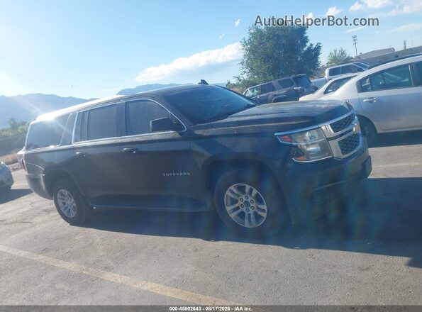 1GNSKHKC2JR242558 2018 CHEVROLET SUBURBAN Black Vista interior trasera