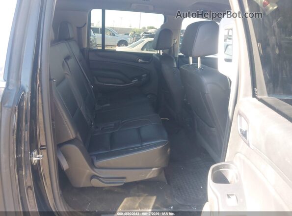 1GNSKHKC2JR242558 2018 CHEVROLET SUBURBAN Black Vista de la etiqueta del VIN