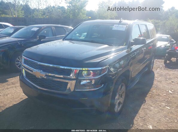 1GNSKHKC2JR289718 2018 CHEVROLET SUBURBAN Black Vista frontal