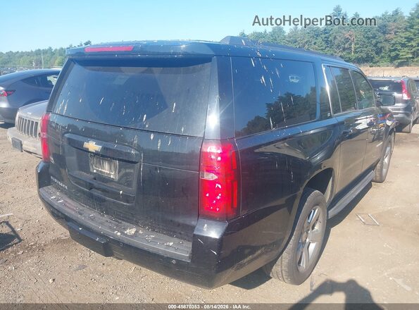 1GNSKHKC2JR289718 2018 CHEVROLET SUBURBAN Black Trasero derecho