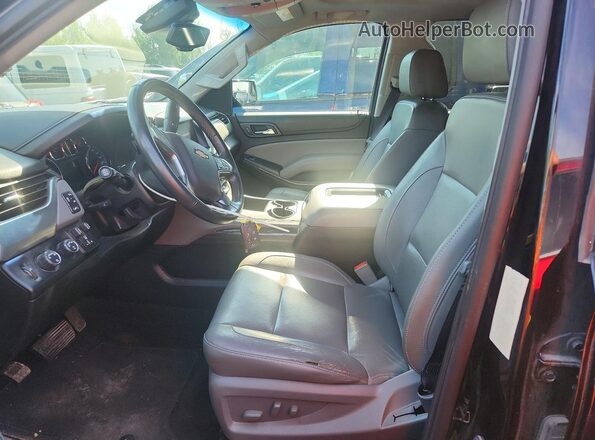 1GNSKHKC2JR329926 2018 CHEVROLET SUBURBAN Black Вид салону спереду