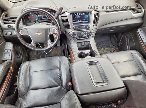 1GNSKHKC2KR124138 2019 CHEVROLET SUBURBAN Black Առջևի վահանակի տեսք