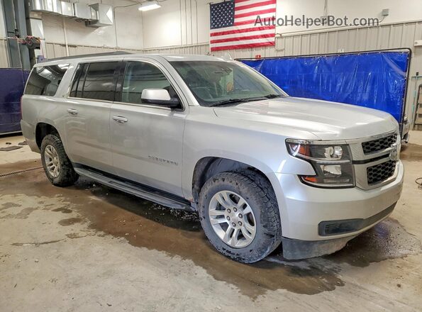 1GNSKHKC2LR284425 2020 CHEVROLET SUBURBAN Серебряный Передняя правая четверть