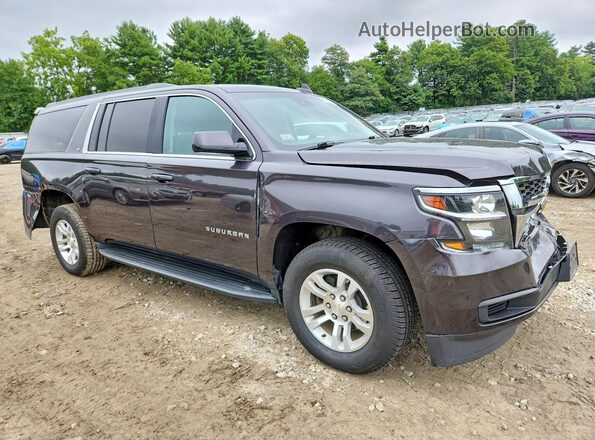 1GNSKHKC3JR132621 2018 CHEVROLET SUBURBAN Gray Передня права чверть