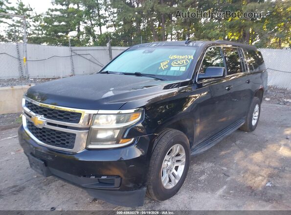 1GNSKHKC3JR377709 2018 CHEVROLET SUBURBAN Black Vista tres cuartos delantera izquierda